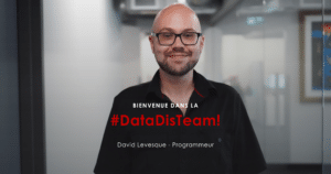David Levesque nouveau programmeur chez Datadis