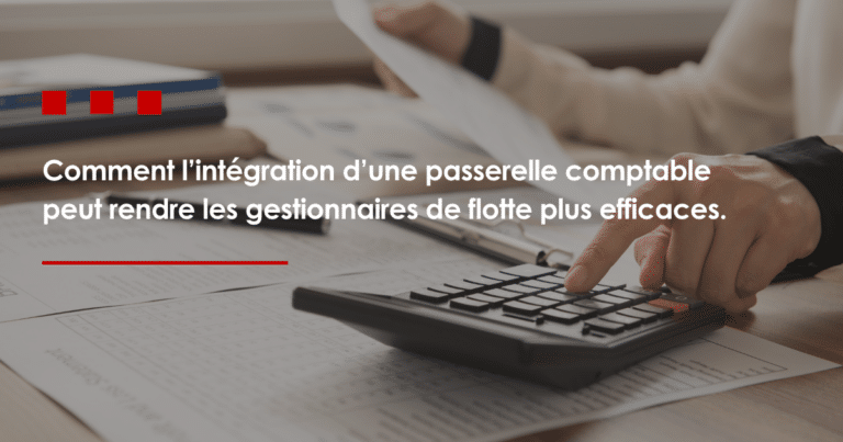 Intégration d'une passerelle comptable avec un logiciel de maintenance