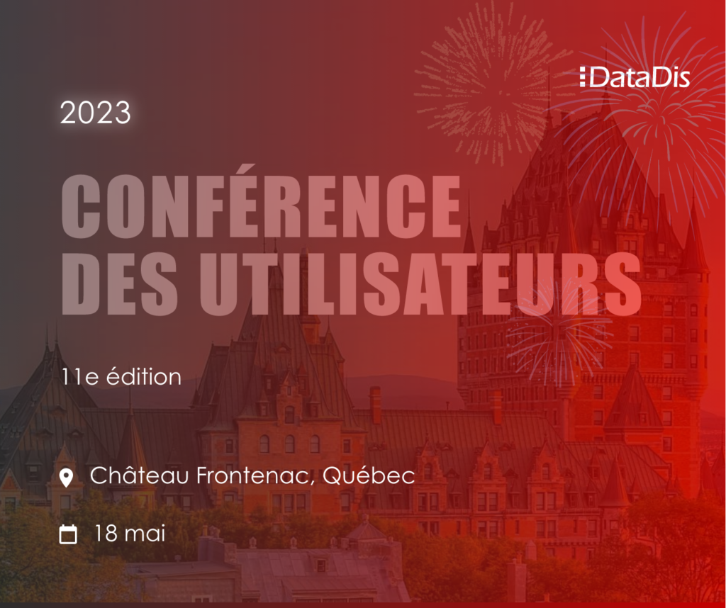 Conférence des utilisateurs 2023 - Evenements