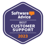 Badge Software Advice Best Customer Support 2023